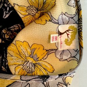 Tunic Top. Fig and Flower.